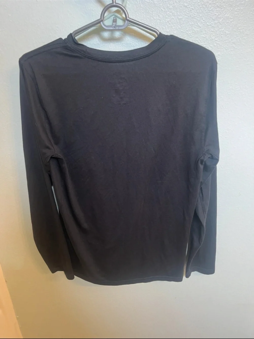 Nike Black Long Sleeve Performance Crew Shirt